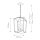 Suspension métal E14 L : 30,5 cm H : max. 217 cm ZENOR