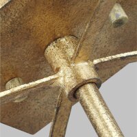 Lampe de plafonnier en métal E14 36,5 cm de large...