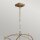 Lampe à suspendre métal L : 34,3 cm H : max. 231,8 cm E14 ZENOR