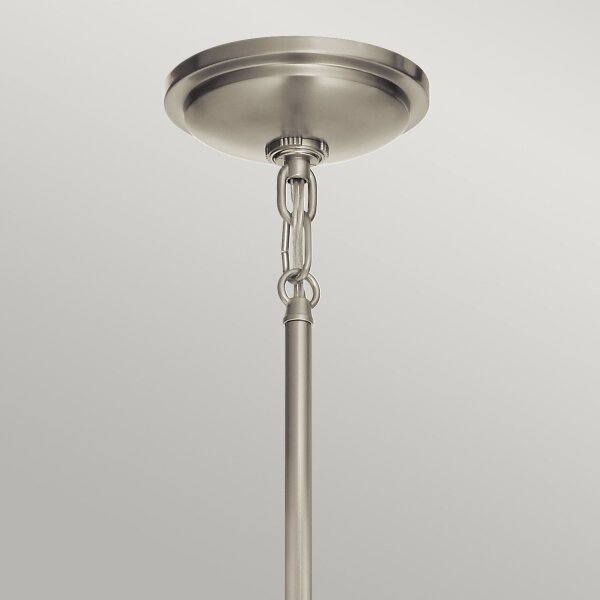 Petite lampe à suspendre Ø 20,4 cm rond H : max. 135,9 cm métal verre