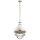 Lampe à suspendre métal verre E27 D : 40,8 cm H : max. 166,5 cm