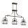 Lampe à suspendre Vintage L : 96,5 cm réglable en hauteur en bronze