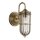 Lampe de salle de bain murale métal verre E27 IP44 H : 31,1 cm Vintage