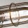 Plafonnier salle de bain IP44 L : 65,4 cm 3x E27 métal verre vintage