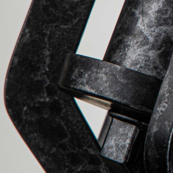 Applique Noir Antique H : 30,5 cm 2x E14 Rustique