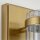 Lampe de salle de bain murale G9 LED IP44 3000 K 40 cm de haut en laiton antique