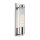 Luminaire de salle de bain mural LED E27 3000 K hauteur 40 cm IP44 chrome