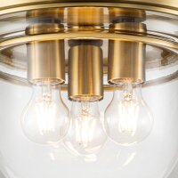 Lampe de plafonnier salle de bain IP44 Ø 33 cm...