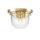 Plafonnier de salle de bain D : 33 cm rond IP44 en laiton 3x E27