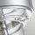 Lampe de plafonnier salle de bain IP44 Ø 33 cm chrome 3x E27 métal verre