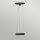 Lustre métal Ø 61 cm Anneau H : max. 316,9 cm Noir Or