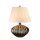 Lampe de table chaleureuse en c&eacute;ramique 63 cm R&eacute;tro Table de nuit