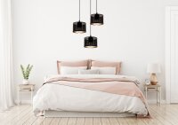 Lampe à suspendre métal Loft 3-flmg E27...