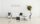 Suspension métal blanc or E27 3-flmg 70 cm de long