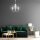 Lustre blanc Métal L:36 cm E14 Classique