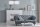 Lampe de plafonnier Tissu anti-éblouissement Noir Blanc E27 L:70 cm