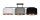 Lampe de plafonnier Tissu Blanc Graphite Noir E27 100 cm de long