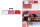 Blendarme Lampe de plafonnier Tissu Blanc Rose Rouge E27 L:100 cm