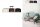 Plafonnier long Tissu Ecru Marron Noir E27 100 cm