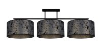 Blendarme Lampe de plafonnier tissu graphite motif E27...