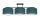 Blendarme Lampe de plafonnier tissu vert blanc E27 3-flamme