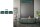 Blendarme Plafonnier tissu vert motif E27 3-flamme