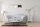 Suspension Tissu Blanc Ecru Marron E27 100 cm de long