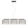 Blendarme Suspension Tissu Noir Gris E27 L:100 cm