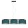 Blendarme Suspension Tissu Noir Vert E27 L:100 cm