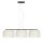 Blendarme Lampe à suspendre Tissu Noir Ecru E27 L:100 cm