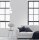 Lampe à suspendre blanche métal Loft Design E27 L:17 cm ronde