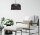 Lampe à suspendre moderne Abat-jour en tissu confortable E27 L:70