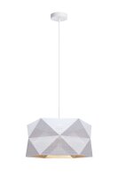 Suspension moderne tissu faible éblouissement E27...