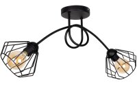 Plafonnier décoratif en métal E27 L:70 cm...