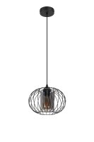 Lampe à suspendre métal E27 Ø25 cm...