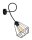 Applique noire m&eacute;tal H:50 cm E27 jusqu&agrave; 60 W R&eacute;tro
