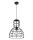 Lampe à suspendre noire Abat-jour en fil métallique Ø30 cm E27 Loft