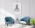 Lampe à suspendre noire Abat-jour en fil métallique Ø30 cm E27 Loft