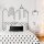 Loft Lampe à suspendre Noir Métal Ø19 cm E27 décoratif