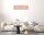Suspension cosy tissu brun 2 flammes E27 70 cm