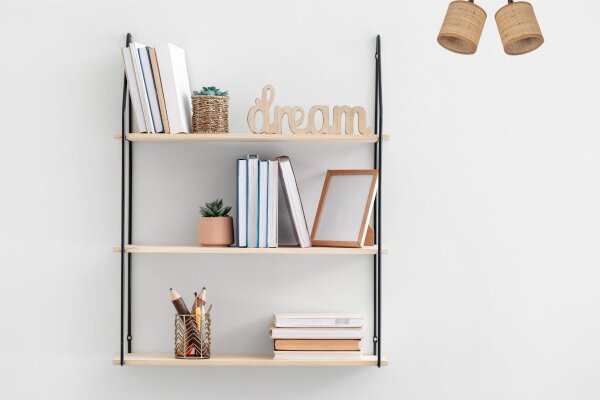 Spot de plafond flexible tissu anti-éblouissement brun 2 flammes