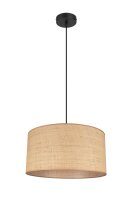 Blendarme Lampe suspendue rotin brun E27 &Oslash;40 cm...