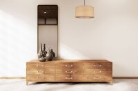 Blendarme Lampe suspendue rotin brun E27 Ø40 cm...