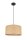 Blendarme Lampe suspendue rotin brun E27 Ø40 cm Moderne