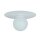 Lampe de plafonnier blanche verre métal E27 ronde Ø20 cm faible éblouissement
