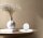 Lampe de chevet Boule en verre à faible éblouissement E27 15 cm en blanc