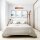 Pauvre suspension tissu rotin E27 Ø45 cm confortable