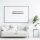 Suspension ronde en coton blanc E27 L:45 cm