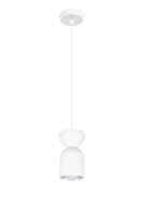 Lampe &agrave; suspendre minimaliste Blanc Intemporel E27...