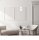 Lampe à suspendre minimaliste Blanc Intemporel E27 Ø11 cm rond